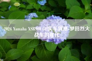 2024 Yamaha XSR900 GP实车到港-梦回烈火战车的年代